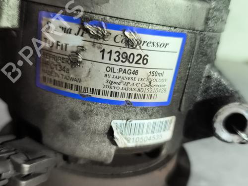 Used AC compressor AC compressor RENAULT SCÉNIC II (JM0/1_) 1.5 dCi (JM02, JM13) (101 hp) 29081883 29081883