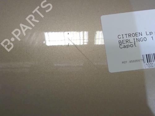 Hood CITROËN BERLINGO / BERLINGO FIRST MPV (MF_, GJK_, GFK_) 1.6 HDI 90 (MF9HX) | BP21716467C1 