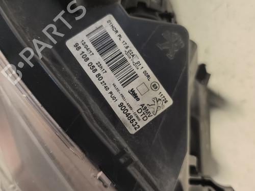 Right headlight PEUGEOT 208 I (CA_, CC_) 1.6 HDi / BlueHDi 75 | BP29733902C29 