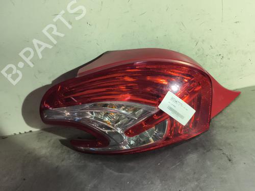 Used Left taillight PEUGEOT 208 I (CA_, CC_) 1.4 HDi (68 hp) 29330537