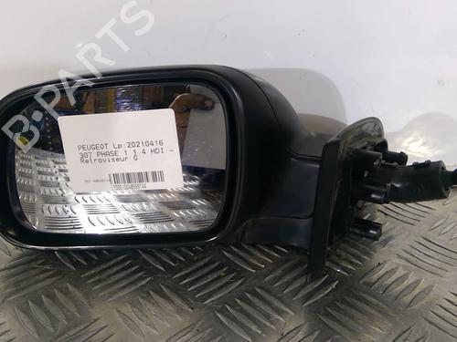 Used Left mirror PEUGEOT 307 (3A/C) 1.4 HDi (68 hp) 21724220