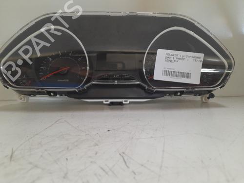 Used Instrument cluster PEUGEOT 208 I (CA_, CC_) 1.2 VTI 82 (82 hp) 21696525