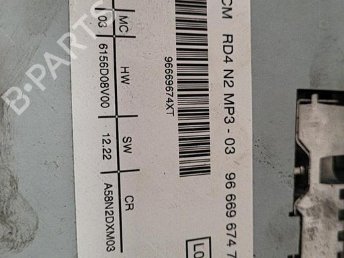 Used Radio PEUGEOT 3008 I MPV (0U_) 1.6 HDi (109 hp) 21722653
