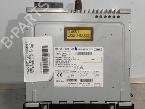 Radio PEUGEOT 208 I (CA_, CC_) 1.4 HDi | BP21705160E6