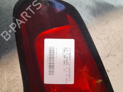 Højre baglygte bagklap CITROËN C3 II (SC_) 1.4 HDi 70 (SC8HZC, SC8HR0, SC8HP4) (68 hp) 22421833