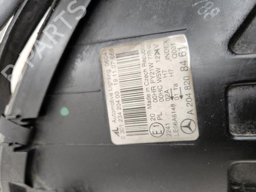 Used Right headlight Right headlight MERCEDES-BENZ C-CLASS (W204) [2007-2015] 34283254 34283254