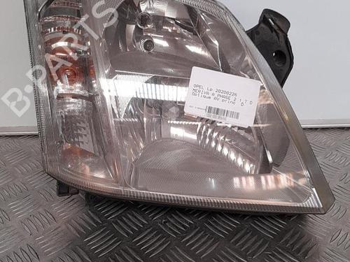 Højre forlygte OPEL MERIVA A MPV (X03) 1.7 CDTI (E75) (100 hp) 21723842