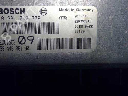 Used Engine control unit (ECU) Engine control unit (ECU) PEUGEOT 307 (3A/C) 2.0 HDi 110 (107 hp) 21708781 21708781