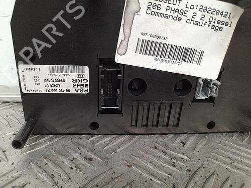 Climate control PEUGEOT 206 Hatchback (2A/C) 2.0 HDI 90 | BP22032718I5 