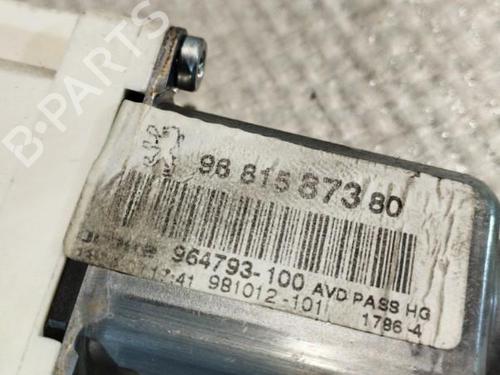 Right front window motor PEUGEOT 307 (3A/C) 2.0 HDi 135 | BP21705764E20 