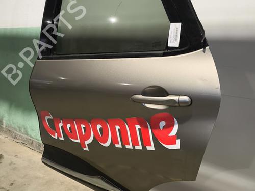 Left rear door RENAULT CAPTUR I (J5_, H5_) 1.2 TCe 120 | BP31257909C4