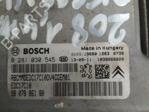 Used Electronic module Electronic module PEUGEOT 208 I (CA_, CC_) 1.4 HDi (68 hp) 21702837 21702837