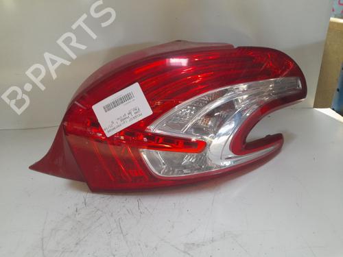 Used Right taillight PEUGEOT 208 I (CA_, CC_) 1.2 VTI 82 (82 hp) 21696535