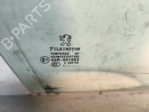 Front right door window PEUGEOT 207 (WA_, WC_) 1.6 HDi | BP29831243C19