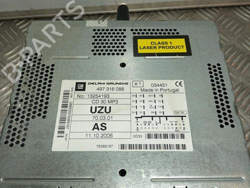 Used Radio Radio OPEL CORSA D (S07) 1.3 CDTI (L08, L68) (90 hp) 21707132 21707132