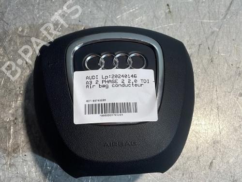 Used Driver airbag AUDI A3 (8P1) 2.0 TDI 16V (140 hp) 21713296