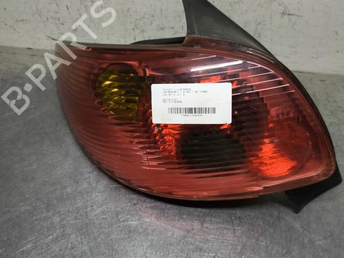 Used Left taillight PEUGEOT 206 Hatchback (2A/C) 1.4 HDi eco 70 (68 hp) 30934356