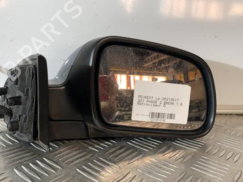 Right mirror PEUGEOT 307 Break (3E) 1.6 HDi 110 | BP21715707C27 
