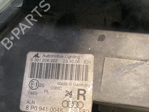 Used Right headlight Right headlight AUDI A3 Sportback (8PA) 2.0 TDI 16V (140 hp) 29331184 29331184