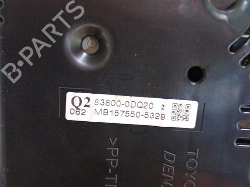 Used Instrument cluster TOYOTA YARIS (_P13_) 1.4 D (NLP130_, NLP130) (90 hp) 25443846