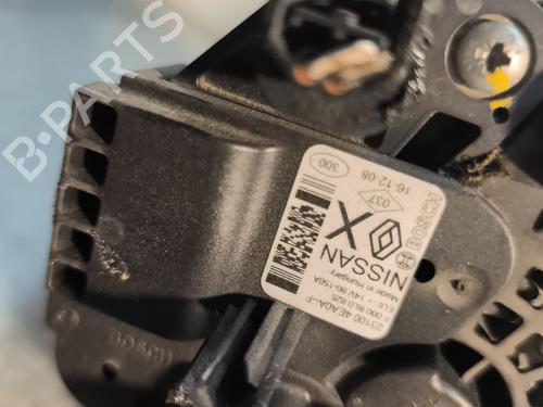 Generator RENAULT MEGANE IV Hatchback (B9A/M/N_) 1.5 dCi 90 (B9A1) (90 hp) 30104995