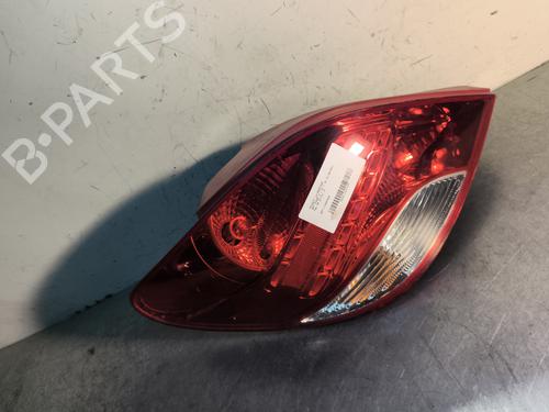 Used Left taillight PEUGEOT 207 (WA_, WC_) 1.4 (73 hp) 30396178