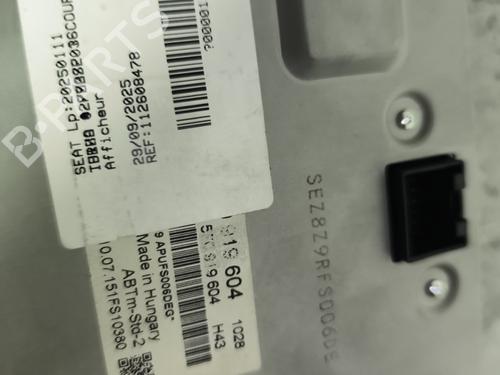 Display SEAT IBIZA IV SC (6J1, 6P5) 1.2 TSI (90 hp) 29348141