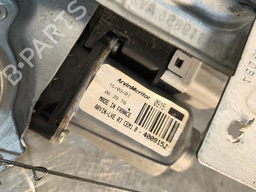 Front left window mechanism PEUGEOT 207 (WA_, WC_) 1.6 HDi | BP29980102C22 