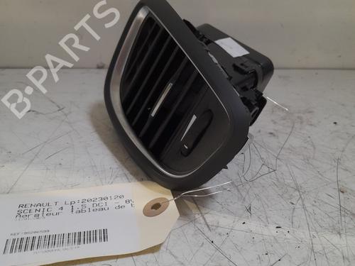 Used Air vent RENAULT SCÉNIC IV (J9_) 1.5 dCi 110 (110 hp) 22893280