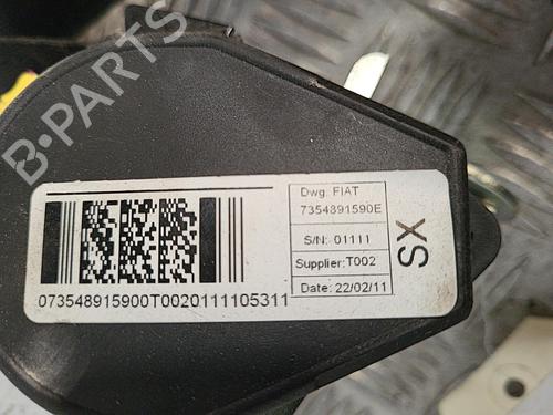 Used Front left seatbelt Front left seatbelt FIAT FIORINO Box Body/MPV (225_) 1.3 D Multijet (95 hp) 21694921 21694921