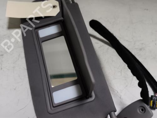 Right sun visor PEUGEOT 607 (9D, 9U) 2.2 HDi | BP25274569I2