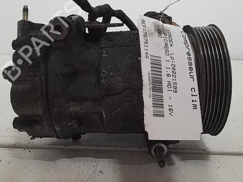 Compressor A/C Compressor A/C CITROËN C4 Picasso I MPV (UD_) 1.6 HDi (109 hp) 21718171 21718171