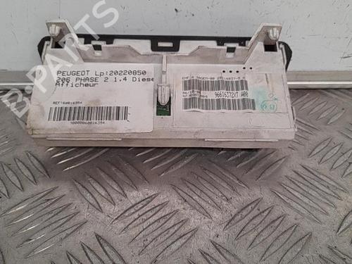 Display monitor PEUGEOT 206 Hatchback (2A/C) 1.4 HDi eco 70 | BP22032762C48 