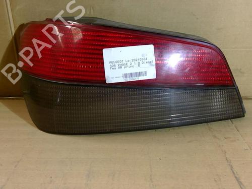 Used Left taillight PEUGEOT 306 Hatchback (7A, 7C, N3, N5) 1.9 D (69 hp) 21702613
