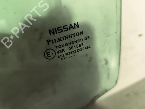 Rear left door window NISSAN NOTE (E11, NE11) 1.5 dCi | BP29538071C20 