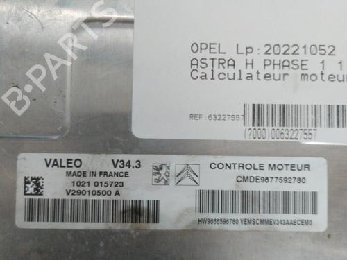Engine control unit (ECU) OPEL ASTRA H (A04) 1.7 CDTI (L48) | BP21715296M57 