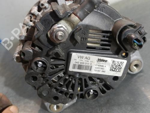 Used Alternator Alternator SKODA OCTAVIA III (5E3, NL3, NR3) 1.0 TSI (115 hp) 29304908 29304908