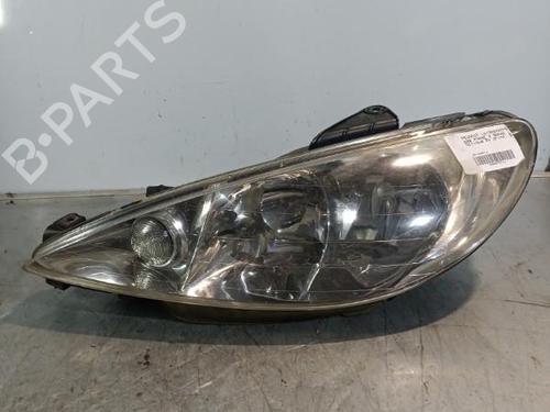 Used Left headlight Left headlight PEUGEOT 206 SW (2E/K) 1.4 HDi (68 hp) 21705281 21705281