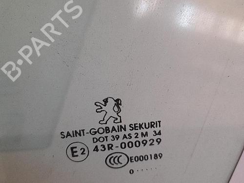 Front left door window PEUGEOT 3008 I MPV (0U_) 1.6 HDi | BP21719929C18 