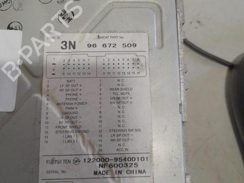 Radio CHEVROLET CAPTIVA (C100, C140) 2.0 D | BP21713999E6 