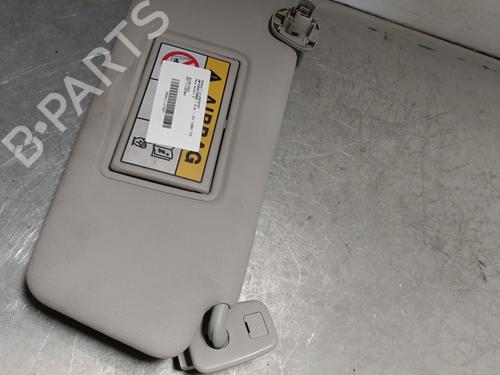 Højre solskærm RENAULT CAPTUR I (J5_, H5_) 0.9 TCe 90 (90 hp) 29003612