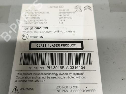 Used Radio Radio DS DS 5 (KF_) 1.6 BlueHDi 120 (120 hp) 32996715 32996715