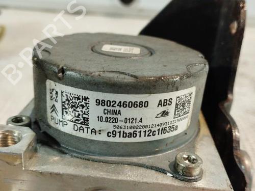 ABS pump CITROËN C3 II (SC_) 1.4 HDi 70 (SC8HZC, SC8HR0, SC8HP4) | BP21713852M43 