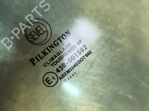 Used Front right door window FIAT DUCATO Van (250_) 120 Multijet 2,3 D (120 hp) 29732681