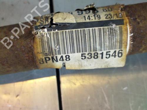 Left front driveshaft PEUGEOT 3008 I MPV (0U_) 2.0 HDi Hybrid4 (0URHCA) | BP21716223M38 