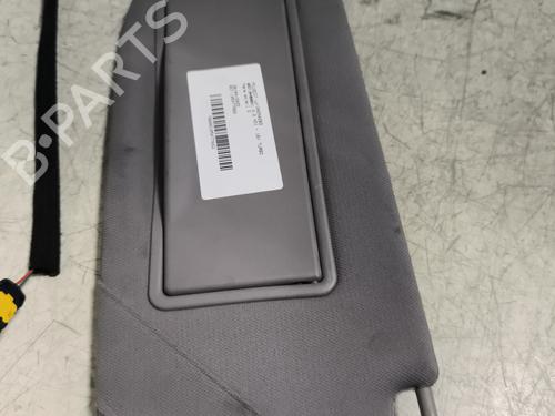 Used Left sun visor PEUGEOT 607 (9D, 9U) 2.2 HDi (133 hp) 25701361