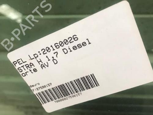 Right front door OPEL ASTRA H (A04) 1.7 CDTI (L48) | BP21725037C3 