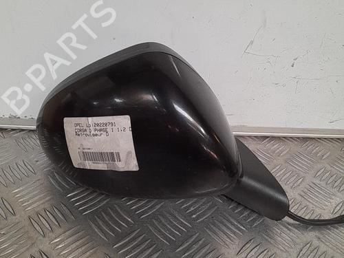 Used Right mirror OPEL CORSA D (S07) 1.3 CDTI (L08, L68) (75 hp) 21707764