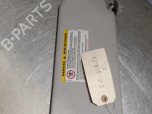 Used Right sun visor Right sun visor MERCEDES-BENZ A-CLASS (W169) A 160 CDI (169.006, 169.306) (82 hp) 28354199 28354199
