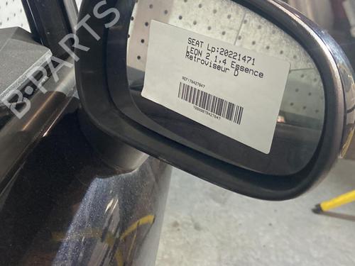 Right mirror SEAT LEON (1P1) 1.4 TSI | BP21711024C27 